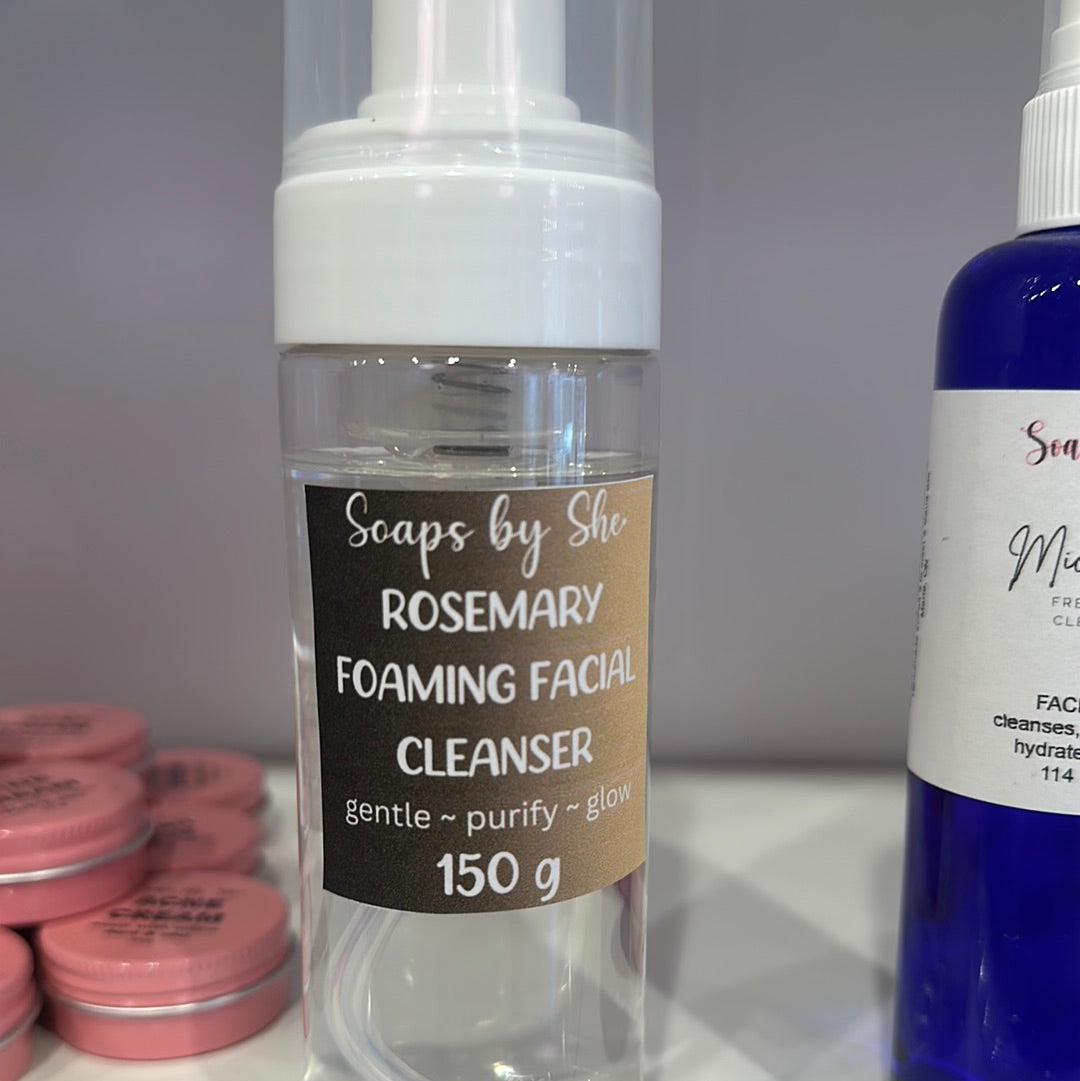 Rosemary Foaming Facial Cleanser