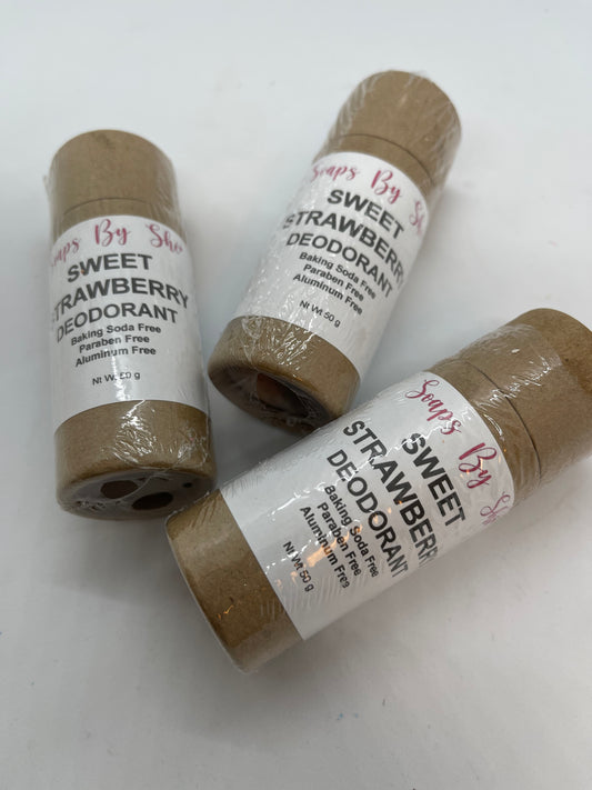 Sweet Strawberry Natural Deodorant