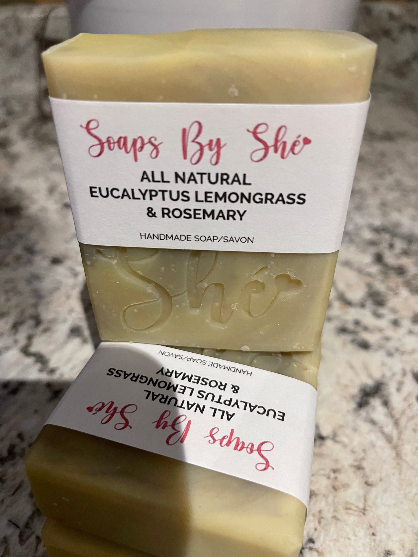 Eucalyptus Lemongrass & Rosemary Luxury Handmade Soap