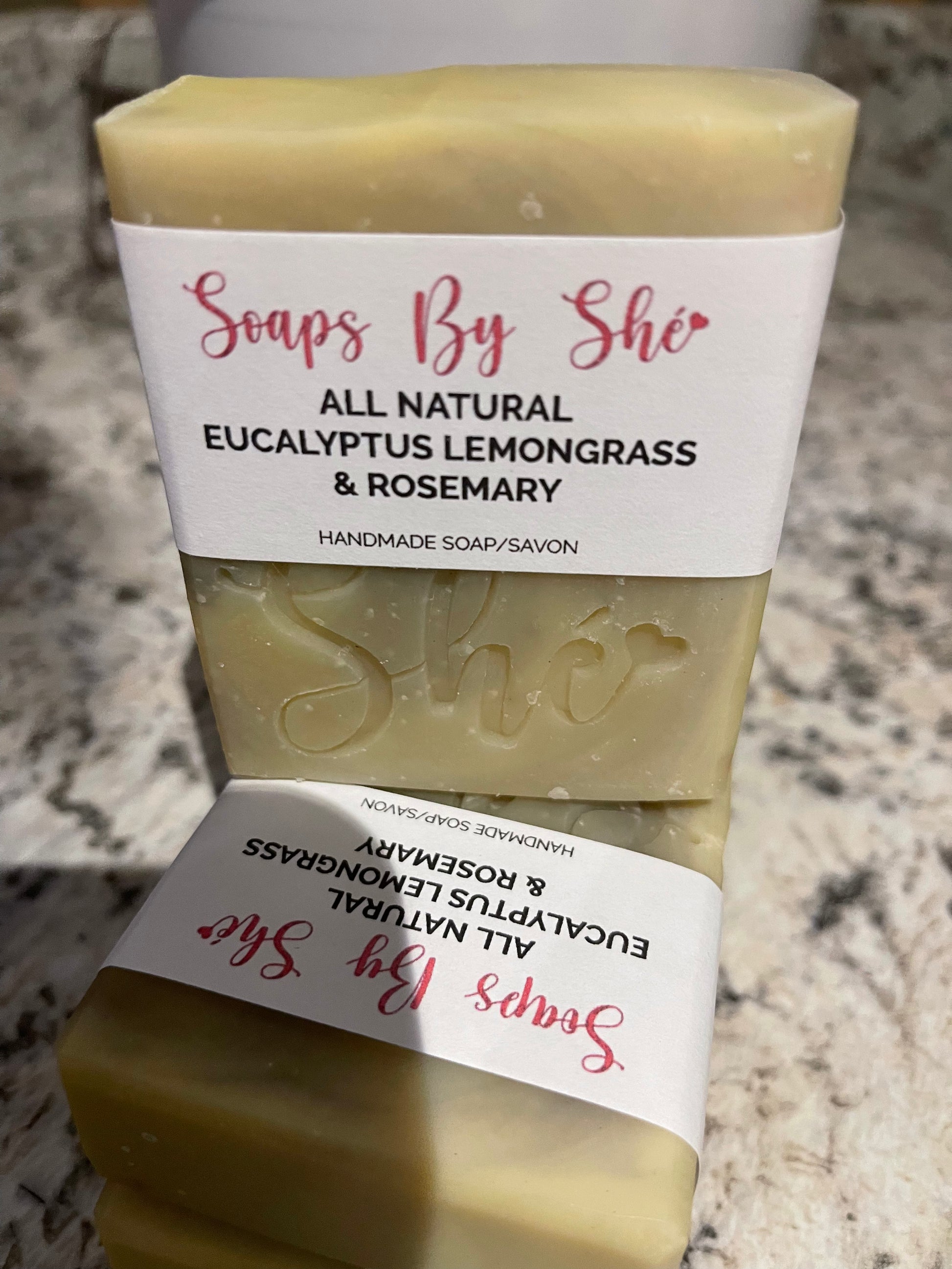 Eucalyptus Lemongrass & Rosemary Luxury Handmade Soap