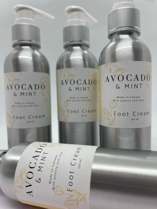 Avocado Mint Foot Cream