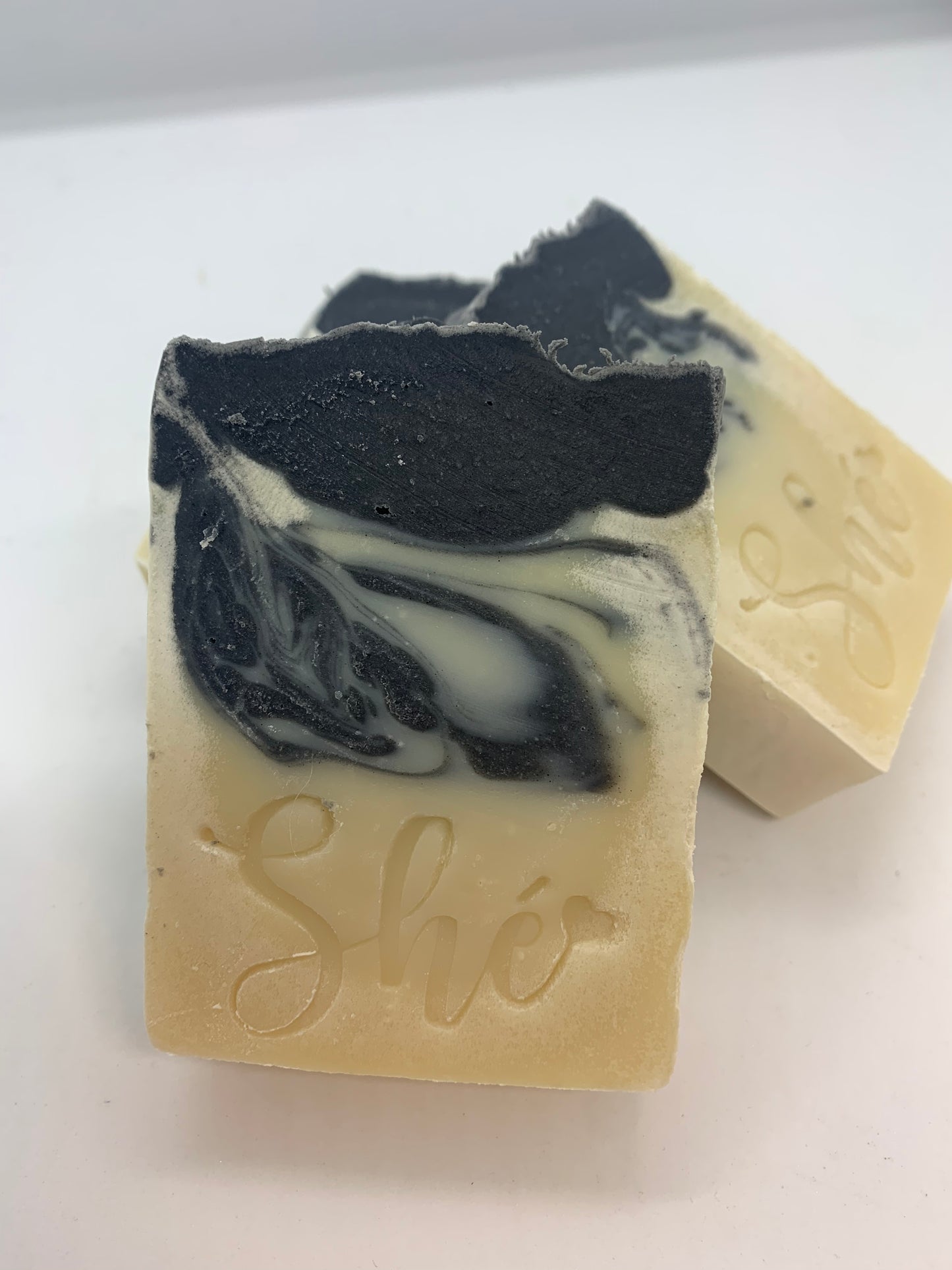 Black & White Natural Handmade Soap