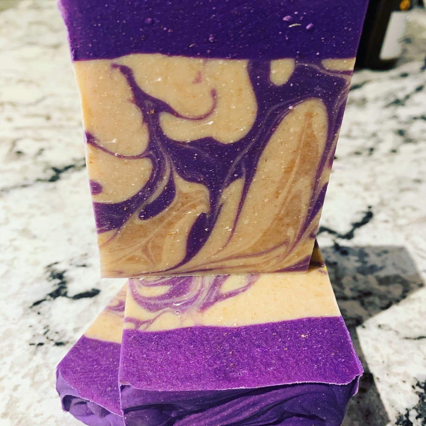 Purple Natural Handmade Soap
