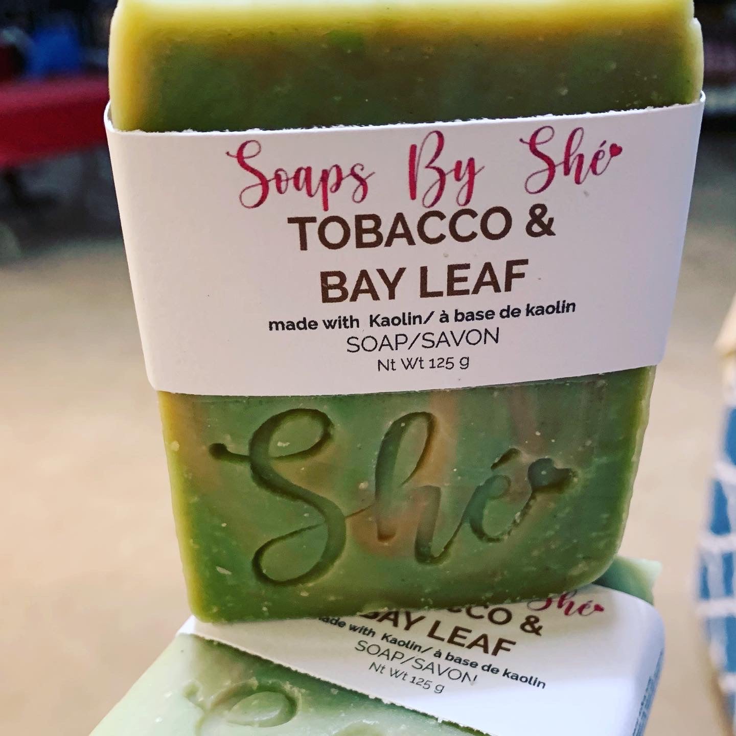Tobacco & Bay Leaf Natural Handmade Soap