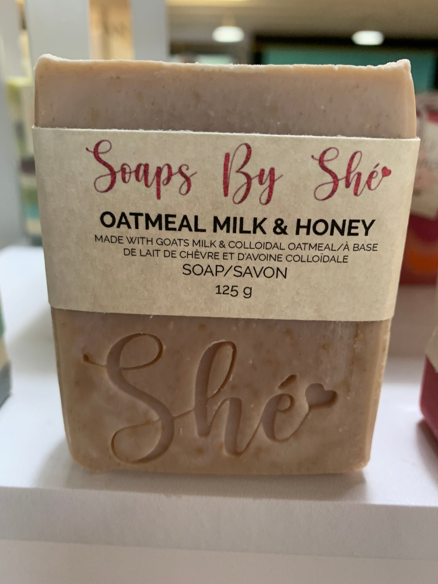 Oatmeal Milk & Honey Natural Handmade Soap