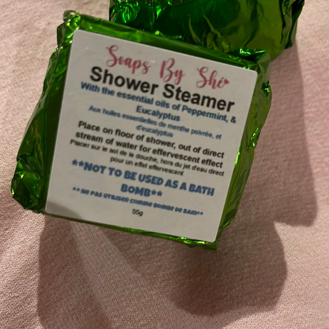 Peppermint & eucalyptus shower steamer