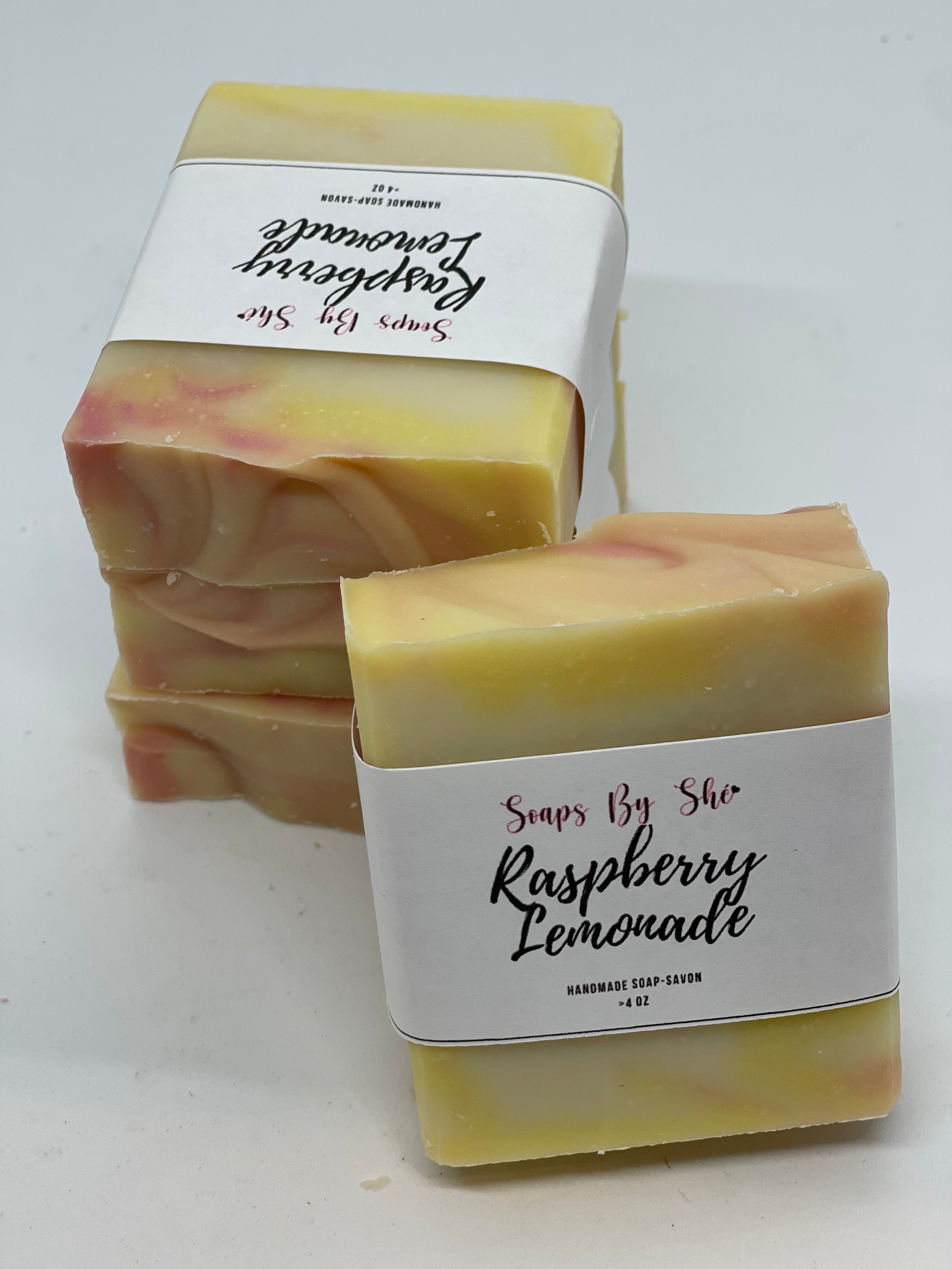 Raspberry Lemonade Luxury Handmade Soap