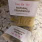 Natural Cedarwood Handmade Soap